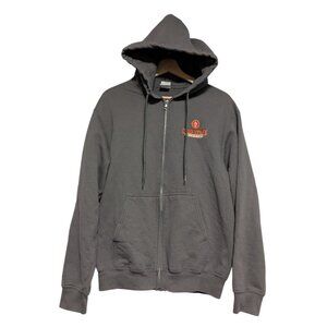 Cold Stone Creamery Gray Zip Hoodie Made Fresh Employee Uniform Womens Size M